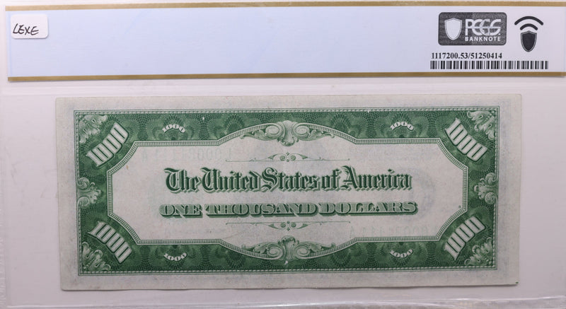 1934 A $1,000. Federal Reserve Note., PCGS Certified AU-53., GFR002