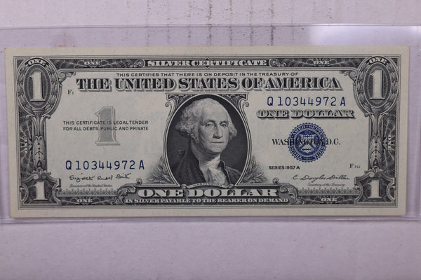 1957-A $1 Silver Certificate., Crisp Uncirculated., Store #0715