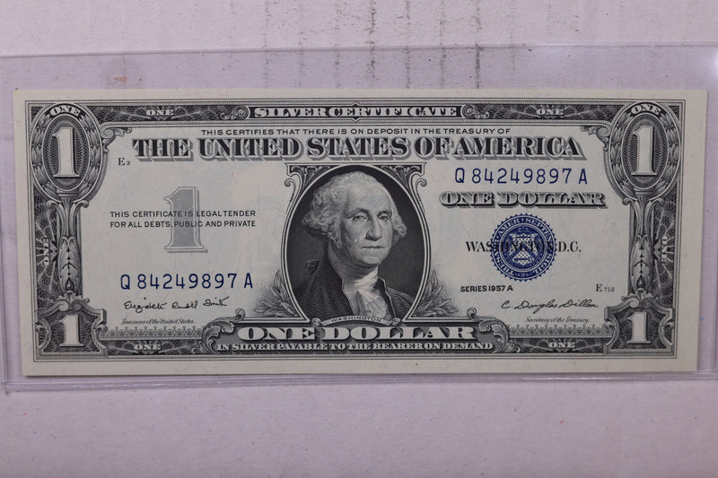 1957-A $1 Silver Certificate., Crisp Uncirculated., Store