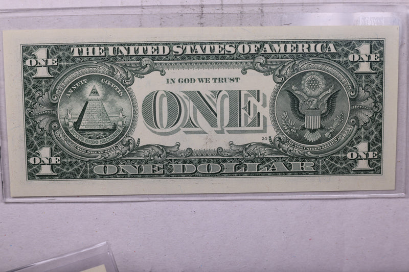 1999., $1., F.R.N., Repeater Serial Nr., Crisp Uncirculated., Store