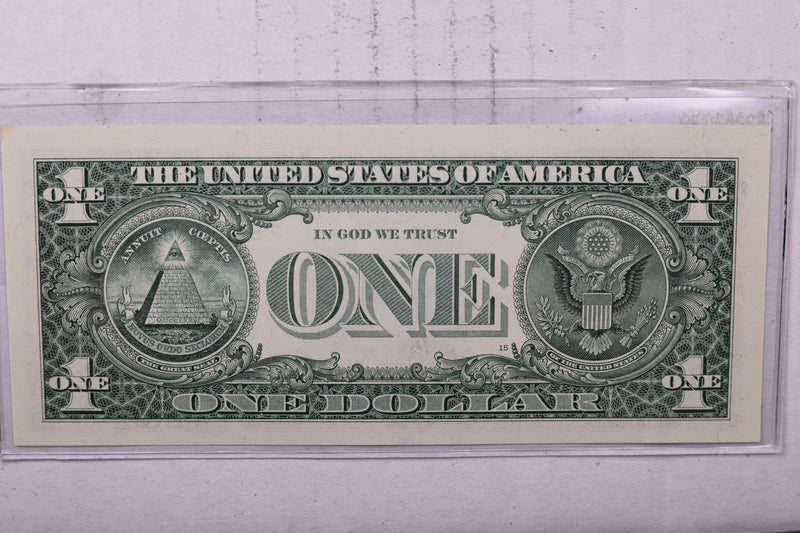 2003 A, $1., F.R.N., Repeater Serial Nr., Crisp Uncirculated., Store