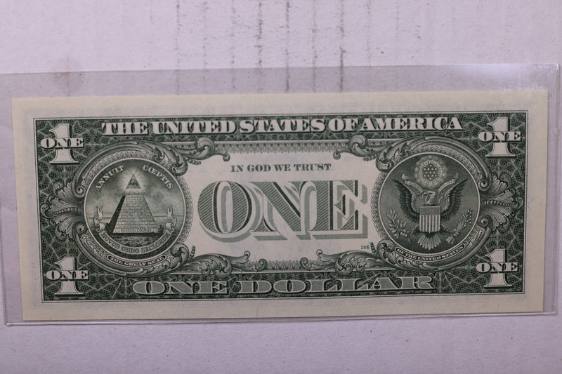 1988-A, $1., F.R.N., Repeater Serial Nr., Crisp Uncirculated., Store