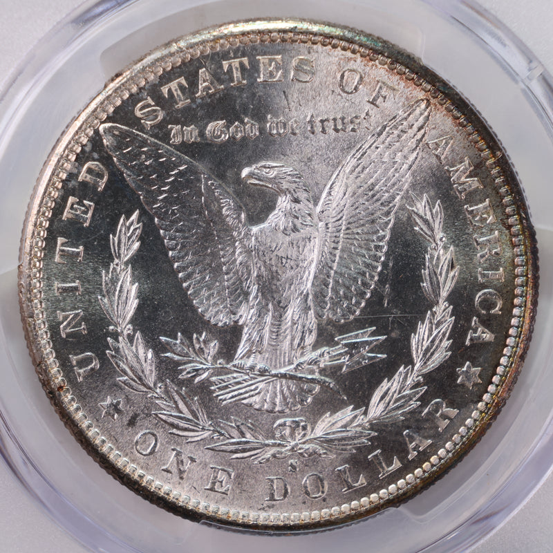 1881-S Morgan Silver Dollar., Collectible Coin., PCGS MS64., GDR010