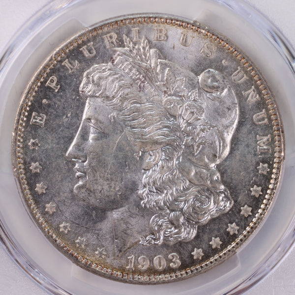 1903-O Morgan Silver Dollar., Collectible Coin., PCGS MS-62., STORE# GDR013