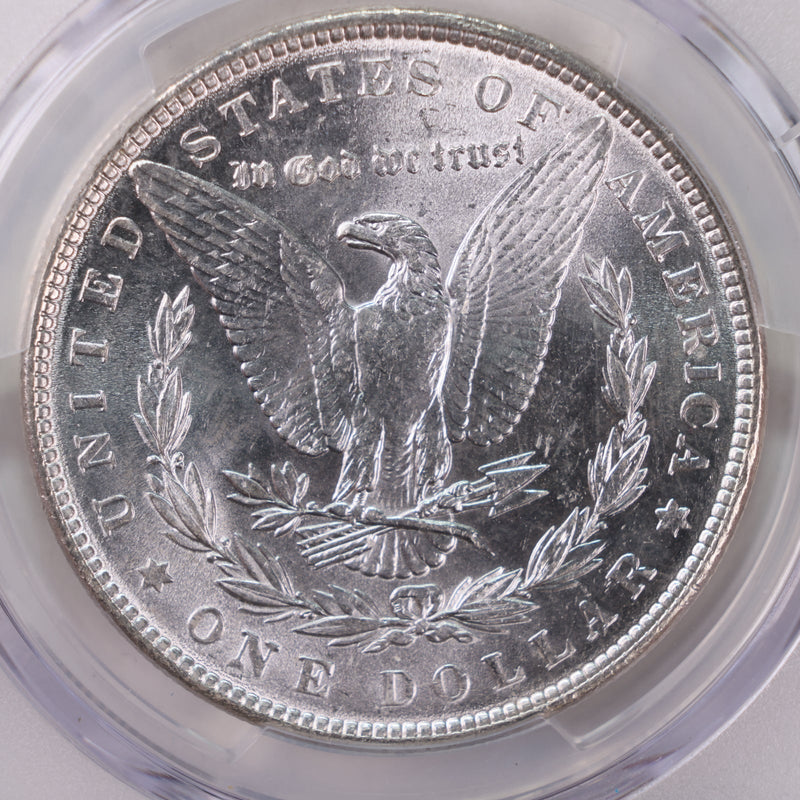 1886 Morgan Silver Dollar., Collectible Coin., PCGS MS-62., STORE