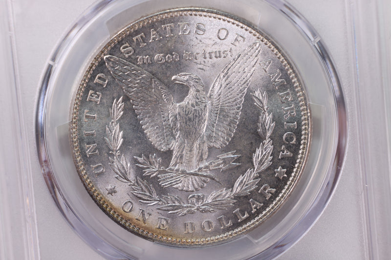 1887 Morgan Silver Dollar., Collectible Coin., PCGS MS-62., STORE