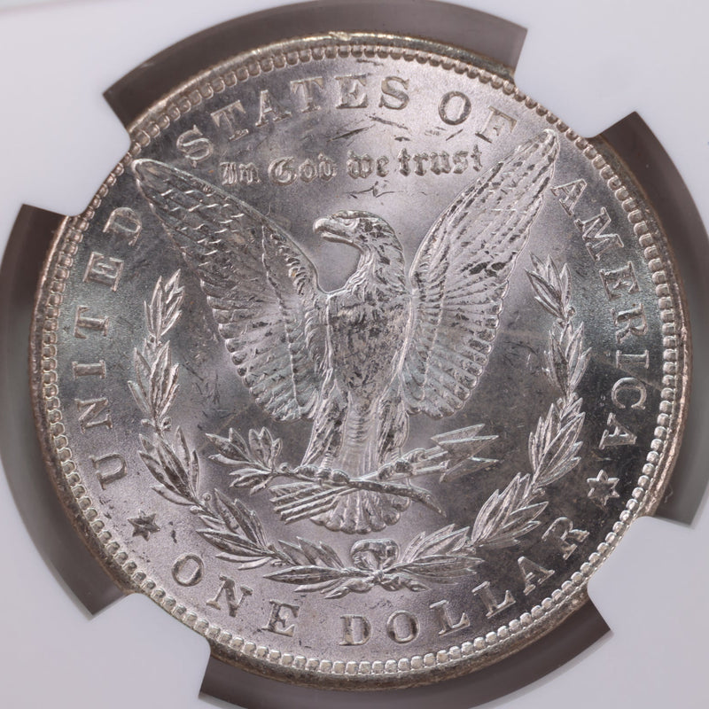 1889 Morgan Silver Dollar., Collectible Coin., NGC MS-63., STORE