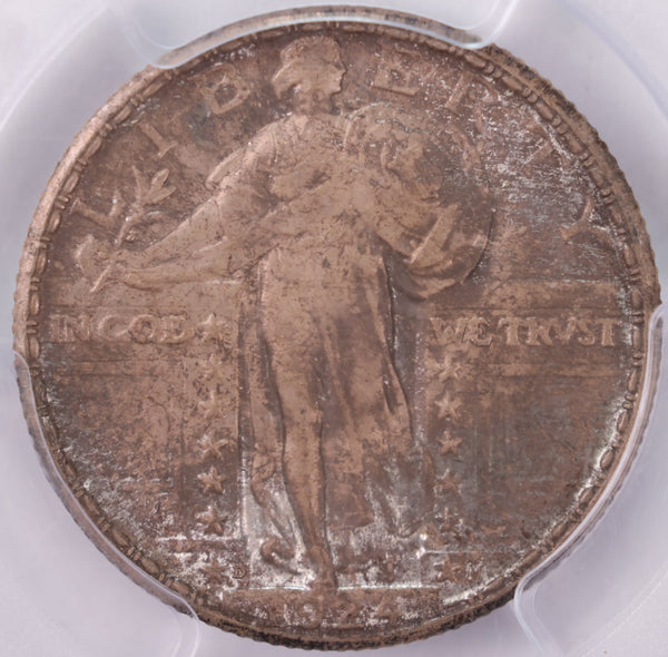 1924-D Standing Liberty Quarter., PCGS Certified MS-64., STORE# GQR005