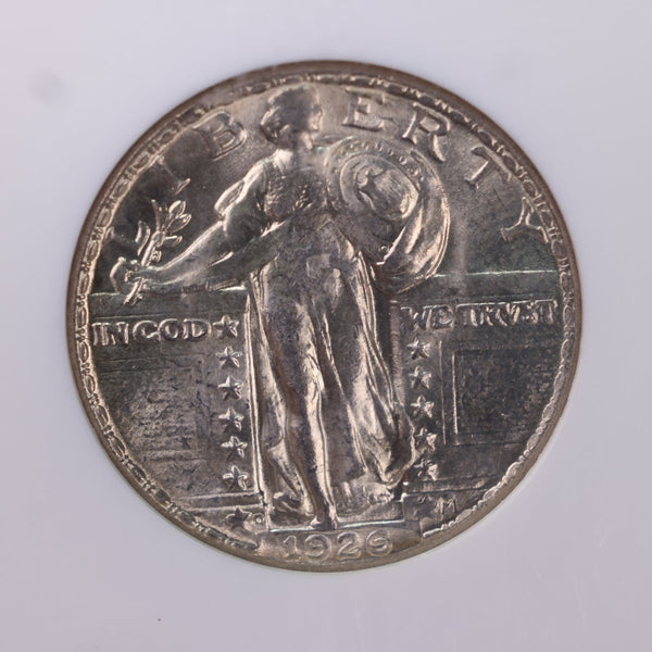 1926-D Standing Liberty Quarter., NGC Certified MS-64., STORE# GQR003