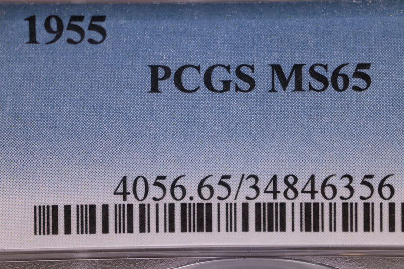 1955 Jefferson Nickel., PCGS MS-65., Store