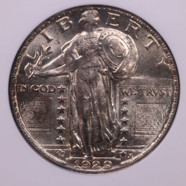 1929 Standing Liberty Quarter., NGC MS-64., Store #0882