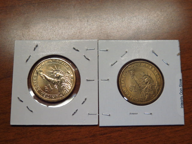 2007-P and D Washington Presidential $1 Coin Set. Store