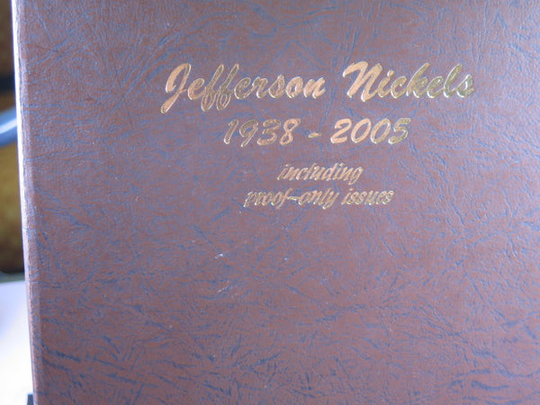 Dansco Album, Jefferson Nickels, Used. #8113. Store Sale 5001