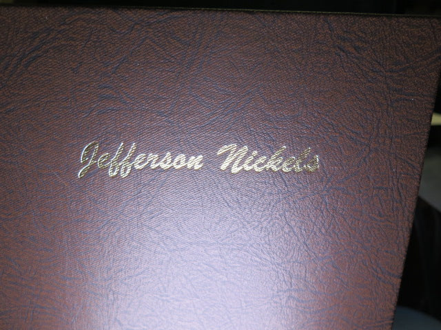 Dansco Album #7113, Jefferson Nickels, Store Sale #5002