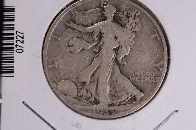 1935-D Walking Liberty Half Dollar.  Circulated Condition. Store