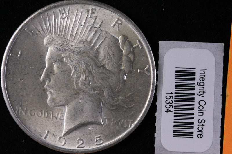 1925 Peace Silver Dollar, Affordable Collectible Coin, Store