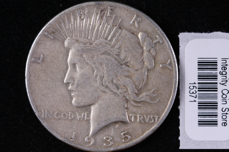 1935 Peace Silver Dollar, Affordable Collectible Coin, Store