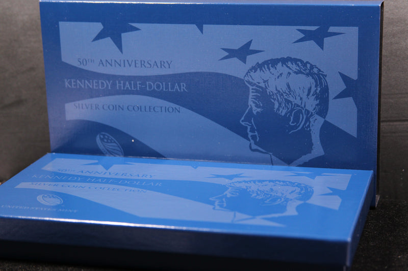 2014 Kennedy Half Dollar, 4 Coin Set. U.S. Mint Issued.