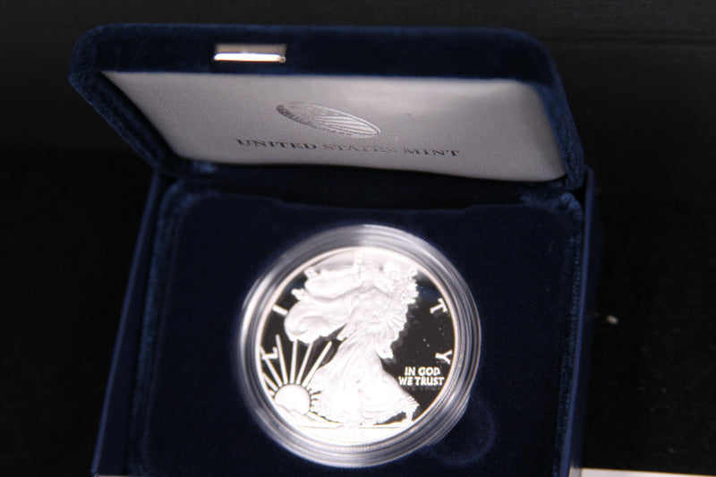 2014 Proof American Silver Eagle, Original Government Package.