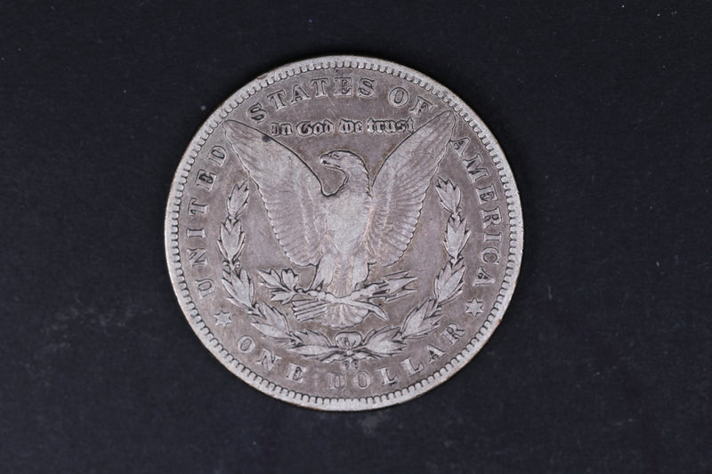 1890-CC Morgan Silver Dollar. Circulated Coin. Store