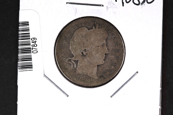 1908-O Barber Quarter.  Affordable Collectible Coin.  Store # 07849