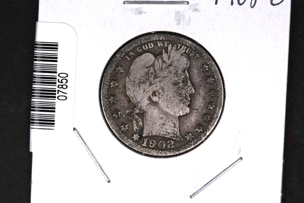 1908-O Barber Quarter.  Affordable Collectible Coin.  Store # 07850