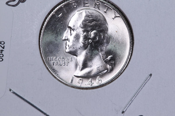 1946-S Washington Quarter. Uncirculated Collectable Coin. Store # 08428