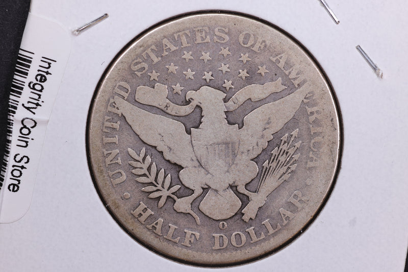 1904-O Barber Half Dollar. Affordable Collectible Coin. Store