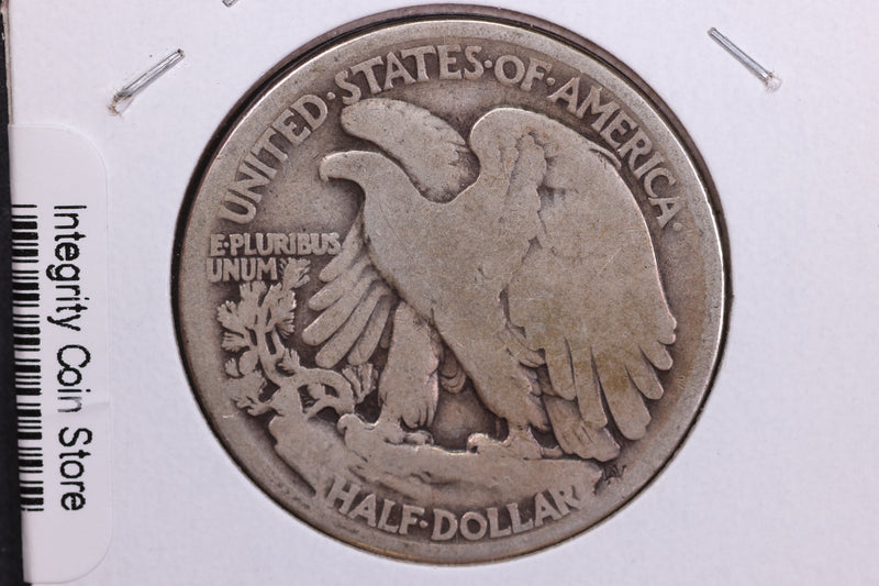 1917 Walking Liberty Half Dollar. Circulated Condition. Store