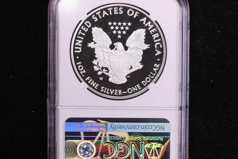 2018-W American Silver Eagle, First Day of Issue, NGC PF70, Ultra Cameo, Store