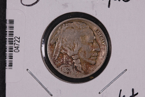 1923 Buffalo Nickel, Average Circulated Coin.  Store #04722