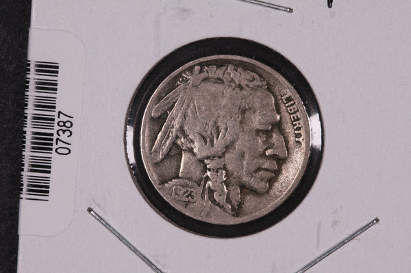 1923-S Buffalo Nickel, Average Circulated Coin.  Store #07387