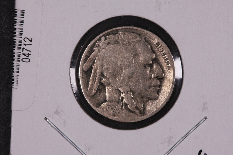 1924-S Buffalo Nickel, Average Circulated Coin.  Store