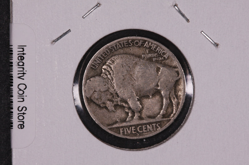 1926-S Buffalo Nickel, Average Circulated Coin.  Store