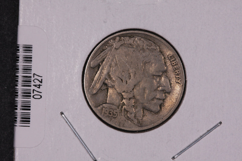 1935 Buffalo Nickel, Average Circulated Coin.  Store