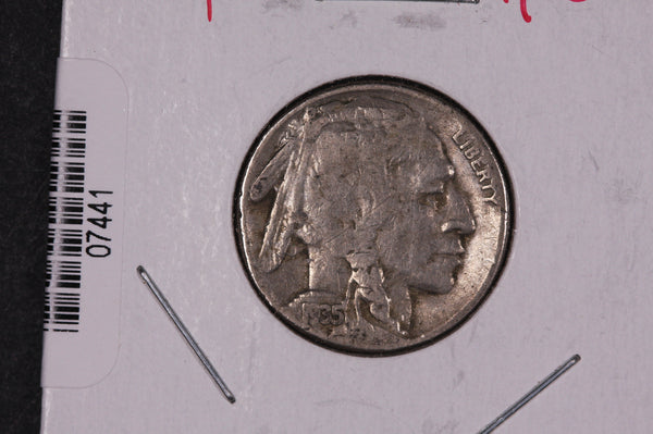 1935-S Buffalo Nickel, Average Circulated Coin.  Store #07441