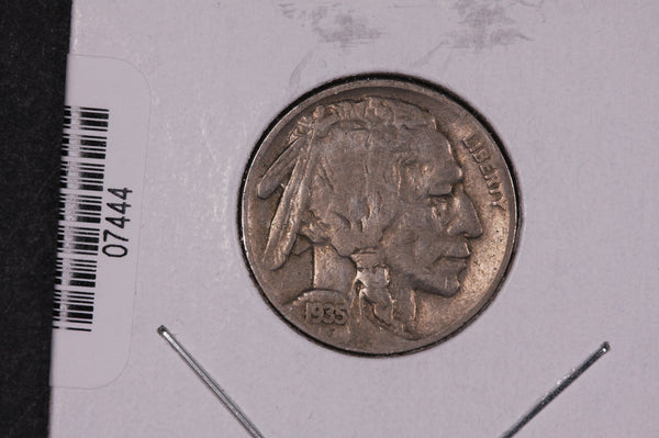 1935-S Buffalo Nickel, Average Circulated Coin.  Store #07444