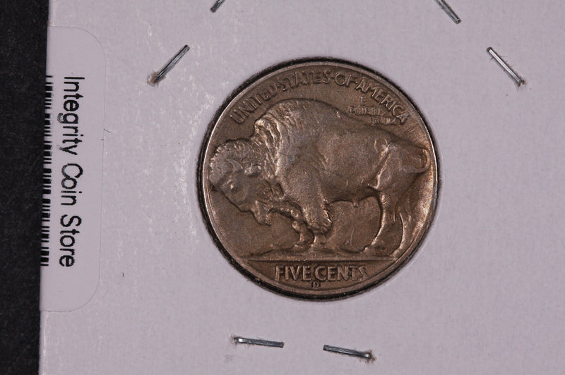 1936-D Buffalo Nickel, Average Circulated Coin.  Store