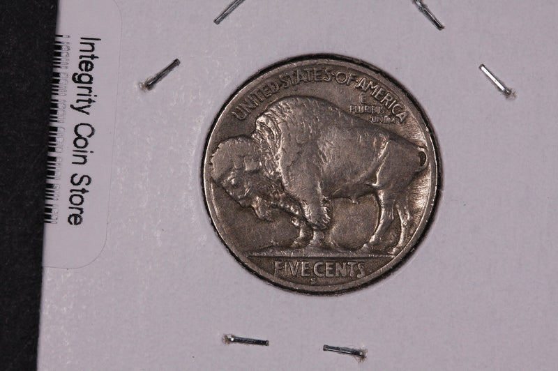 1936-S Buffalo Nickel, Average Circulated Coin.  Store