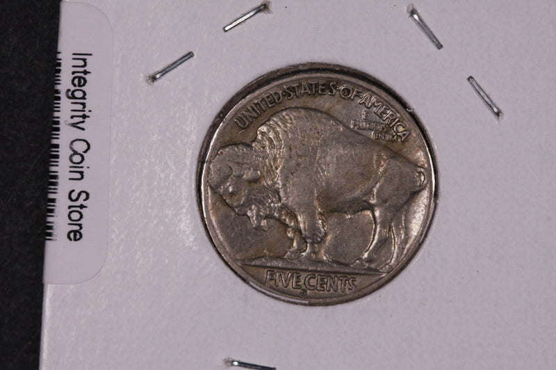 1936-S Buffalo Nickel, Average Circulated Coin.  Store