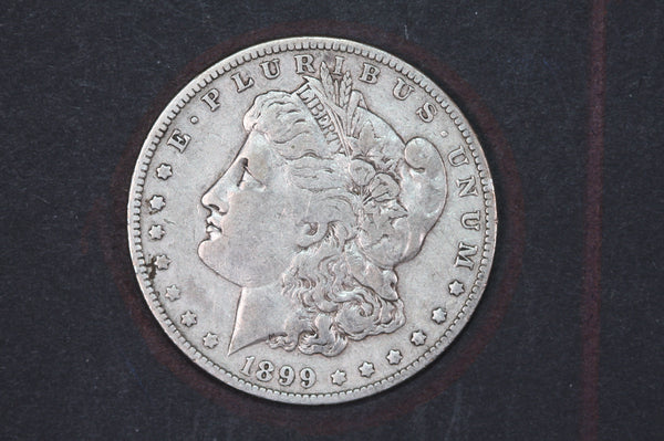 1899-O Morgan Silver Dollar, Affordable Collectible Coin, Store #09143