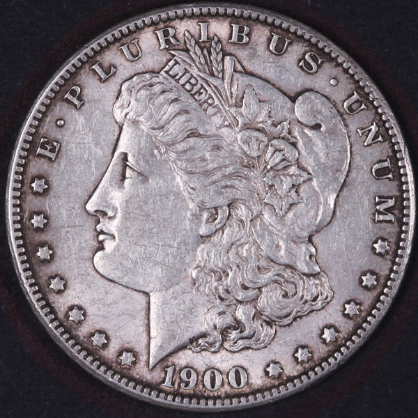 1900 Morgan Silver Dollar, Extra Fine Circulated Coin, Store #DR0397