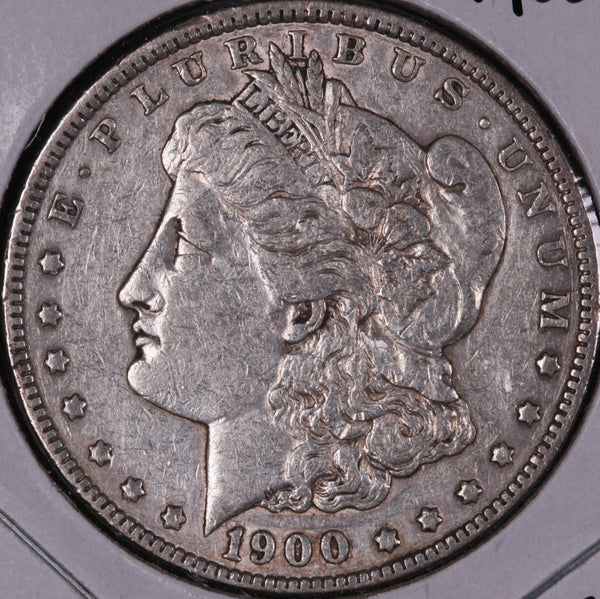 1900 Morgan Silver Dollar, Very Fine Circulated Coin, Store #DR0399