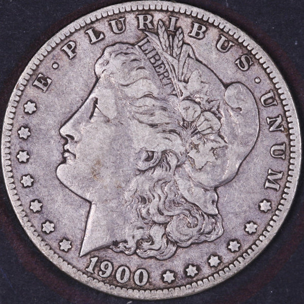 1900-O Morgan Silver Dollar, Fine Circulated Coin, Store #DR0101