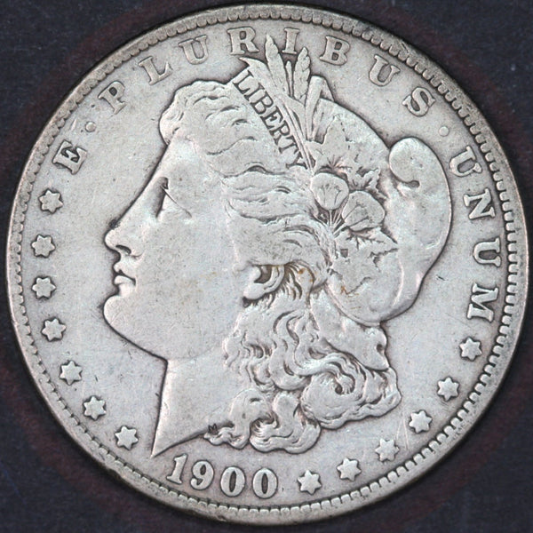 1900-O Morgan Silver Dollar, Fine Circulated Coin, Store #DR0403