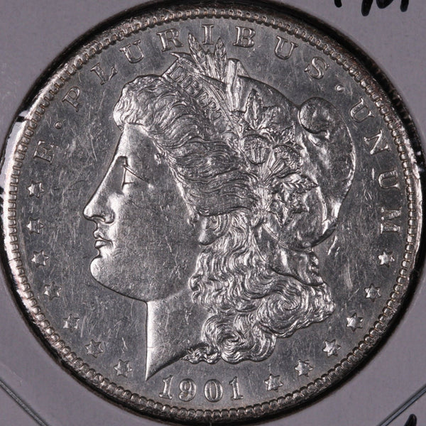 1901-O Morgan Silver Dollar, Gem Mint State Uncirculated Coin, Store #DR0406