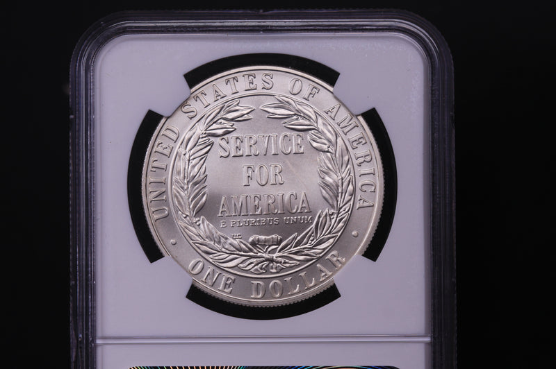 1996-S Community Service Commemorative.  Silver $1.  NGC MS-69. Store