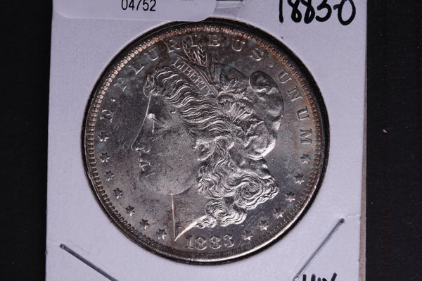 1883-O Morgan Silver Dollar, Un-Circulated condition.  Coin Store #04752