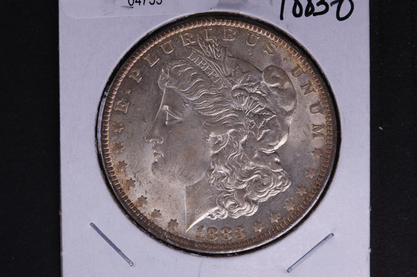 1883-O Morgan Silver Dollar, Un-Circulated condition.  Coin Store #04753