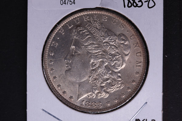 1883-O Morgan Silver Dollar, Un-Circulated condition.  Coin Store #04754